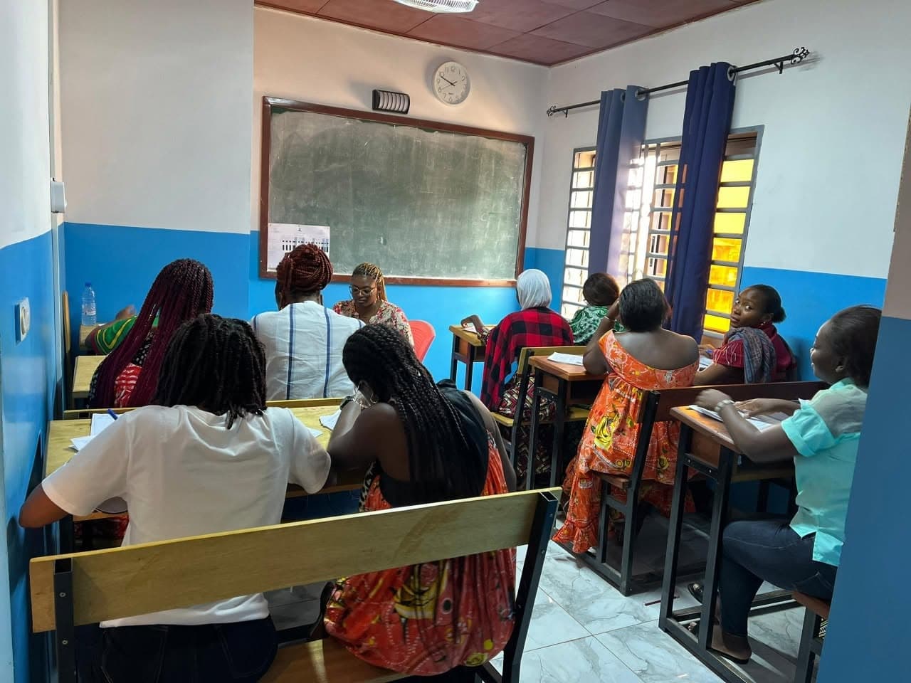 Étudiants en pleine session d’examen